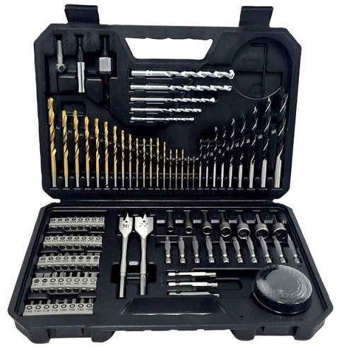 ZESTAW WIERTEŁ I BITÓW TITANIUM TIN SET 103 SZT.