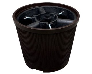 STOJAK POD CHOINKĘ - DONICA CIEMNY BRĄZ