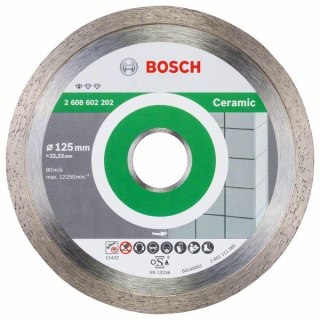 TARCZA DIAMENTOWA STANDARD FOR CERAMIC 125MM